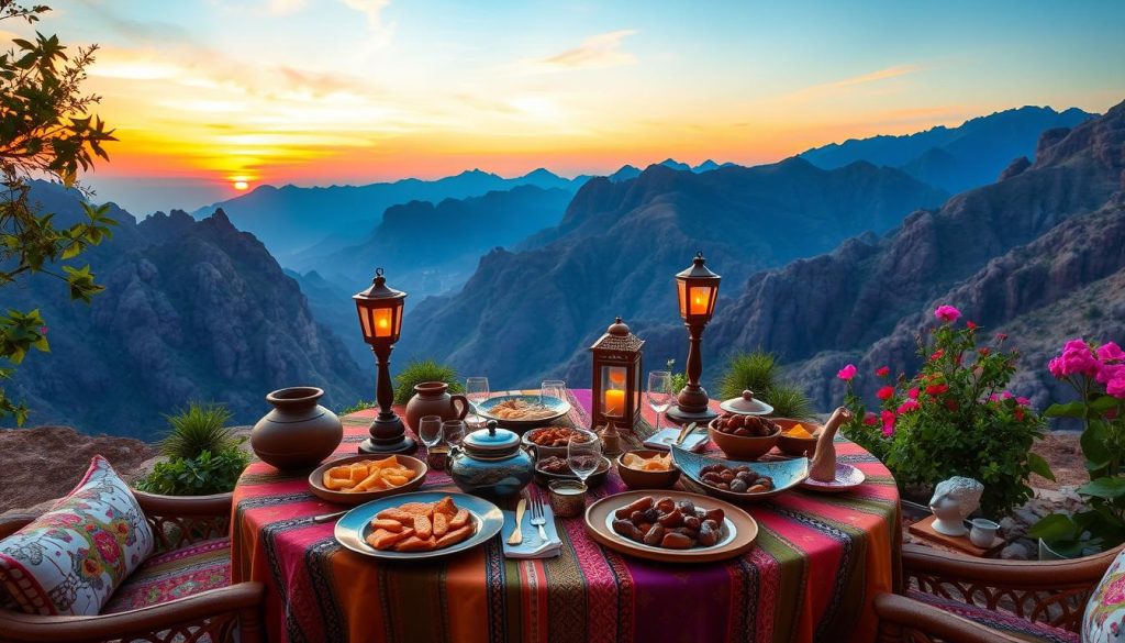 Omani dining experience in Jebel Akhdar Omani dining experience in Jebel Akhdar