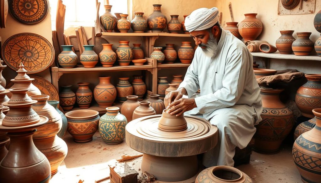 Omani pottery craftsmanship Omani pottery craftsmanship