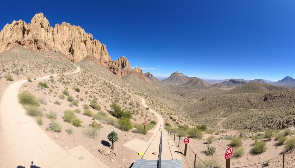 Organ Mountains accessibility