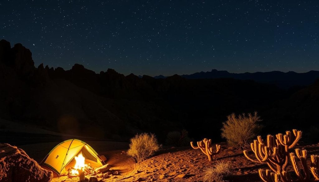 Organ Mountains camping