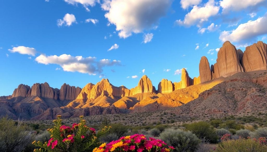 Organ Mountains features