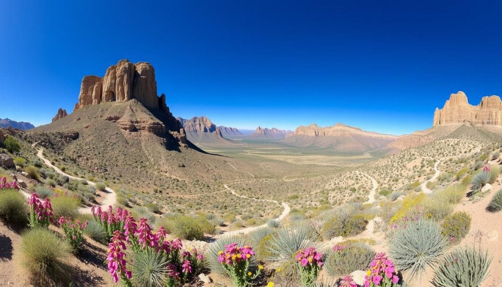 Organ Mountains hiking options