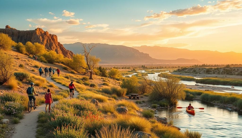 Outdoor activities in Albuquerque