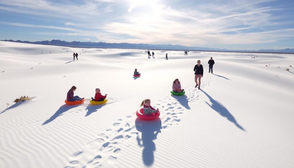 Outdoor activities in White Sands