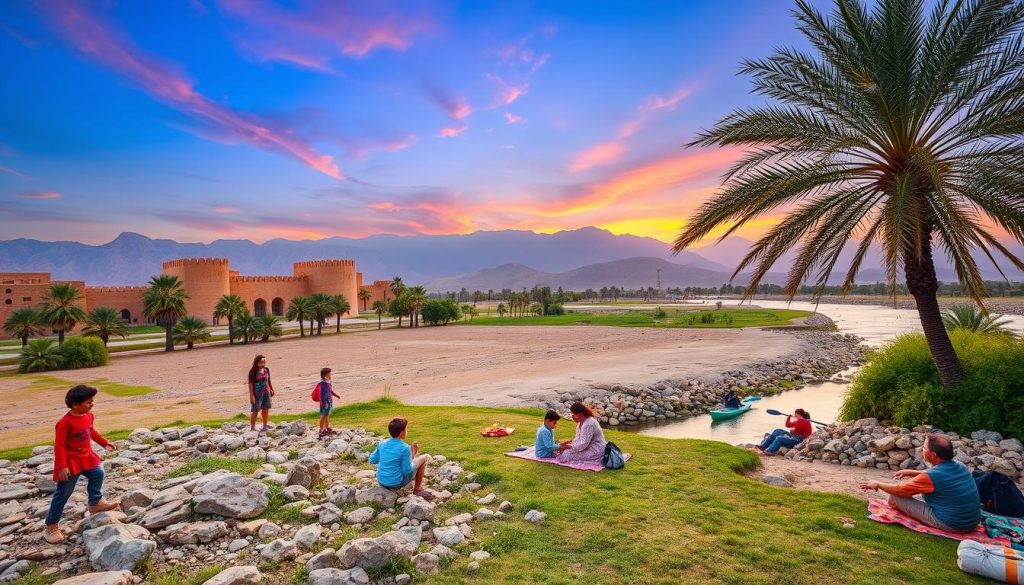 Outdoor family activities in Nizwa Outdoor family activities in Nizwa
