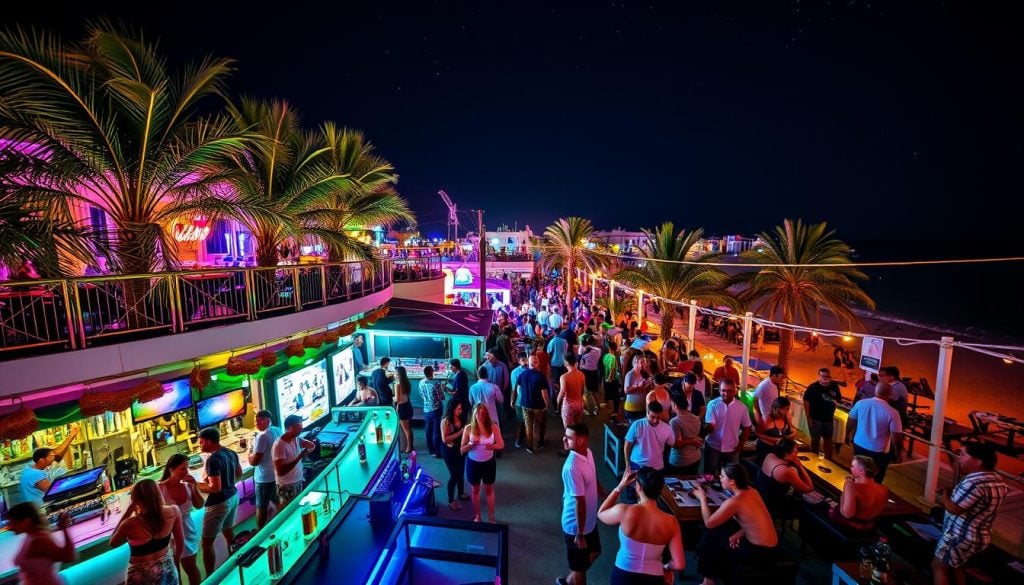 Overview of Ayia Napa nightlife