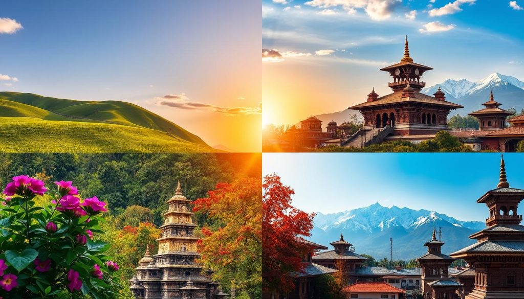 Overview of seasons in Kathmandu Overview of seasons in Kathmandu