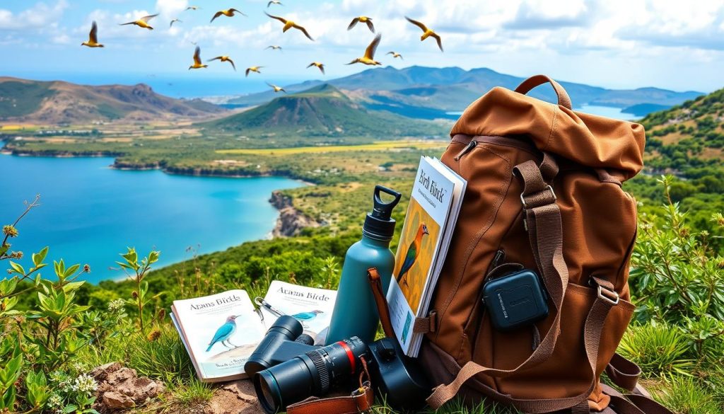 Packing essentials for birdwatching in Akamas Peninsula