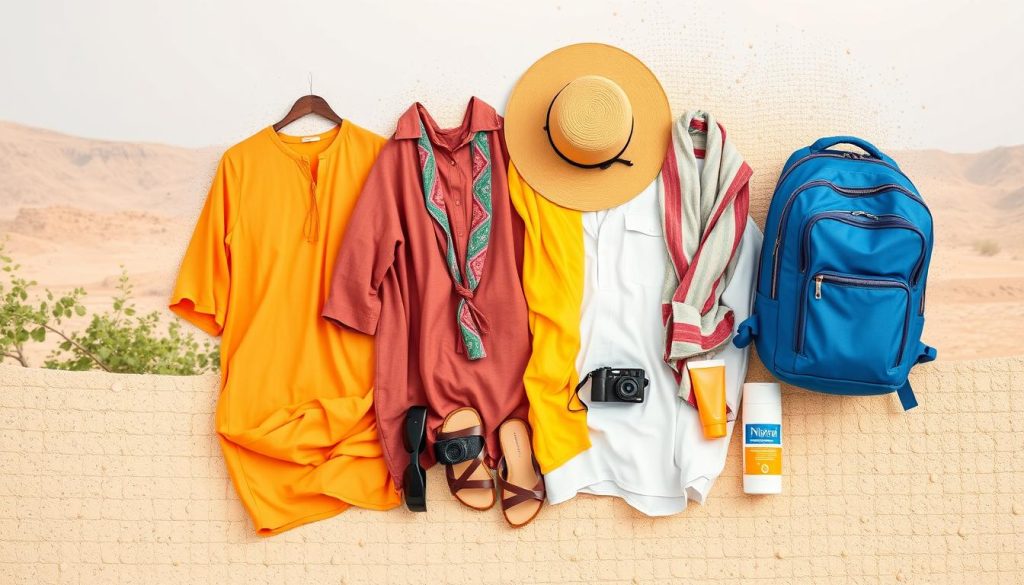 Packing list for Oman Packing list for Oman