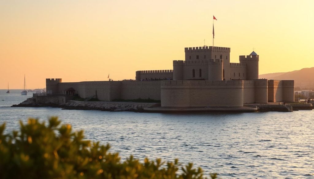 Paphos Castle, one of the top historical landmarks in Paphos