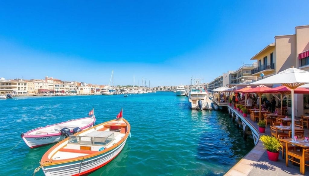 Paphos Harbour dining and boat tours