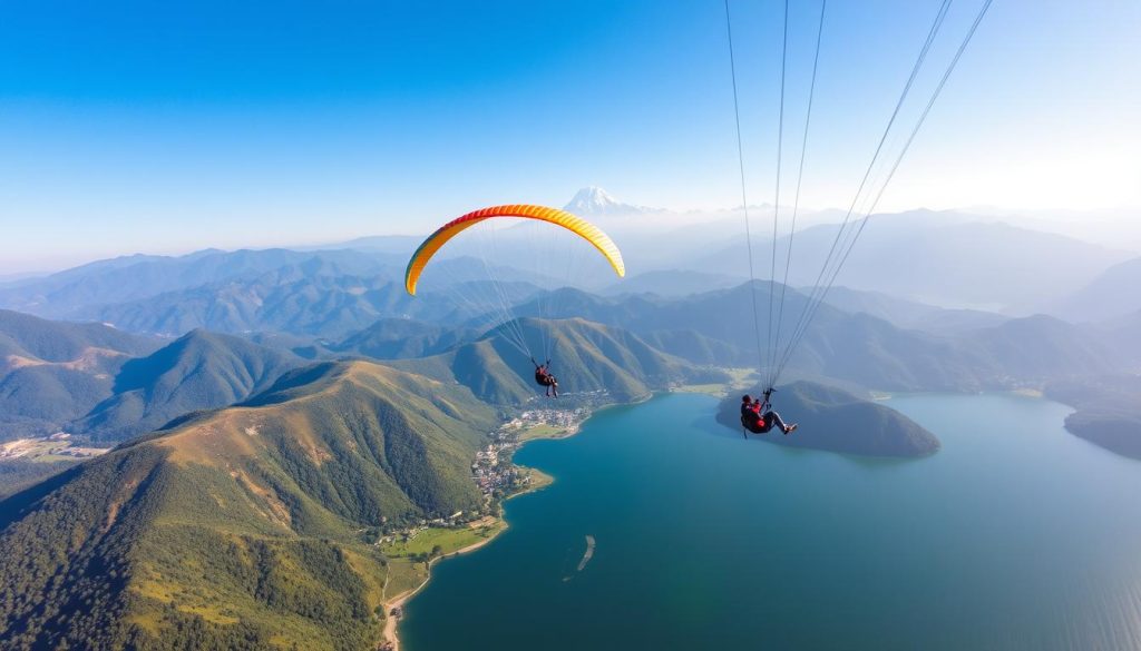 Paragliding in Pokhara