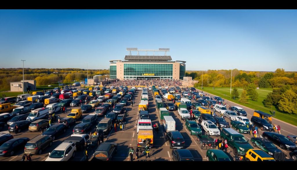 Parking for Packers training camp Parking for Packers training camp