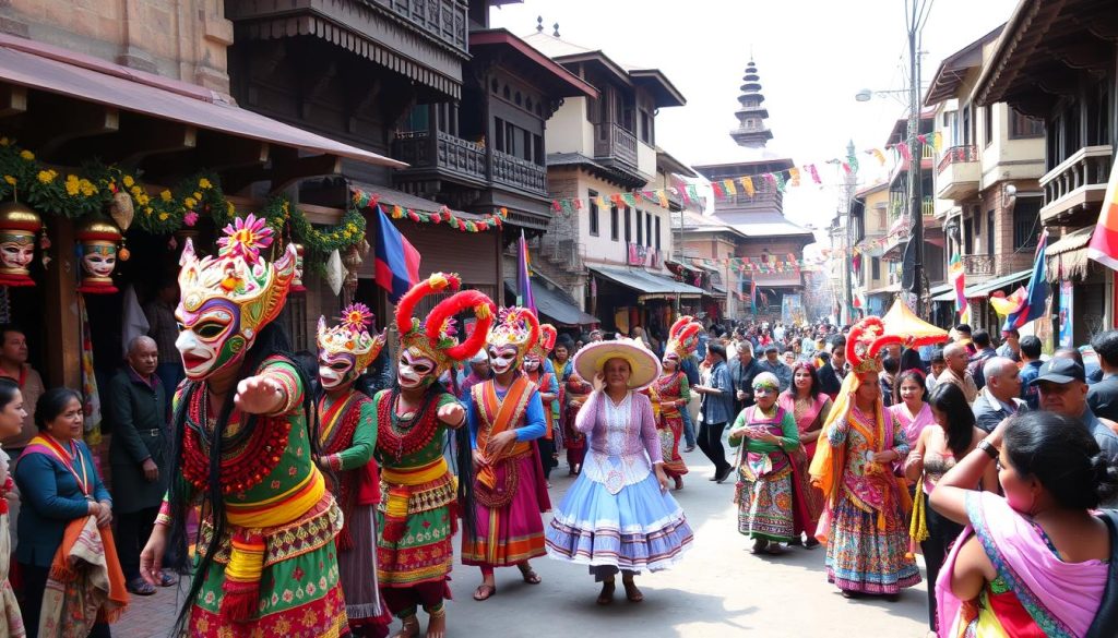 Participate in Bhaktapur celebrations