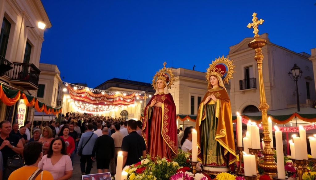 Patron saints in Gozo