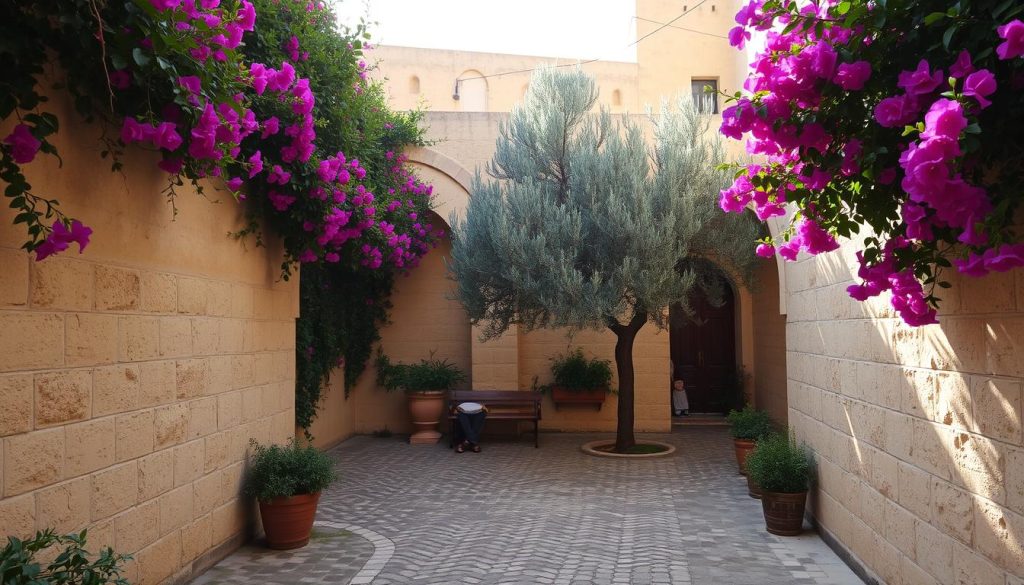 Peaceful spots in Mdina