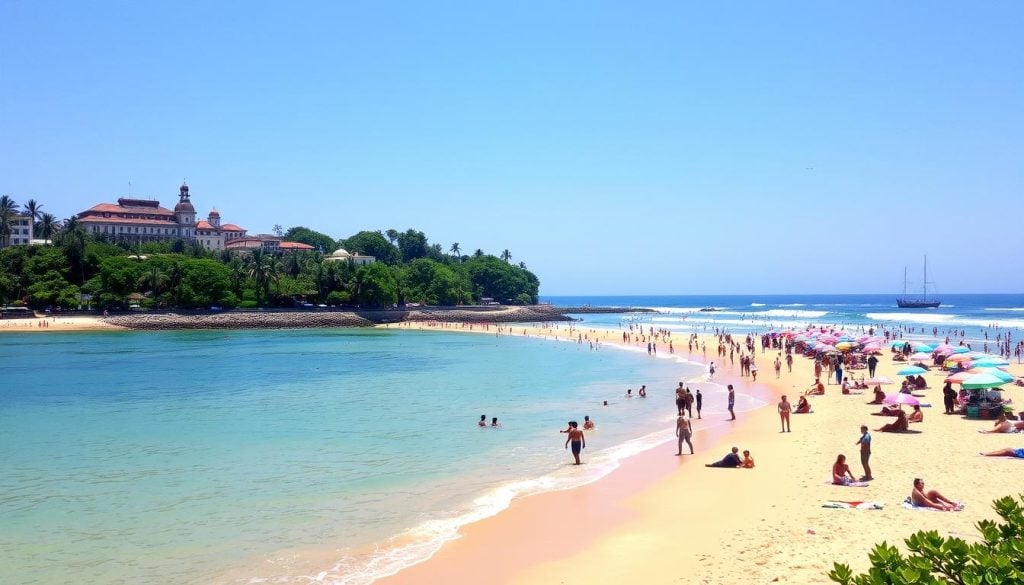 Peak season in Galle