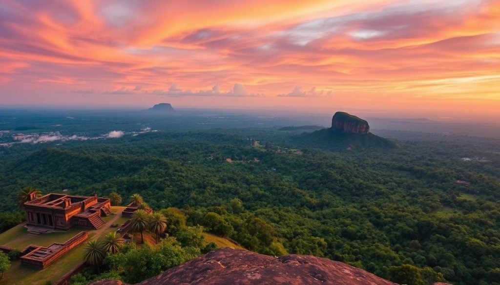 Pidurangala Rock best views in Sigiriya