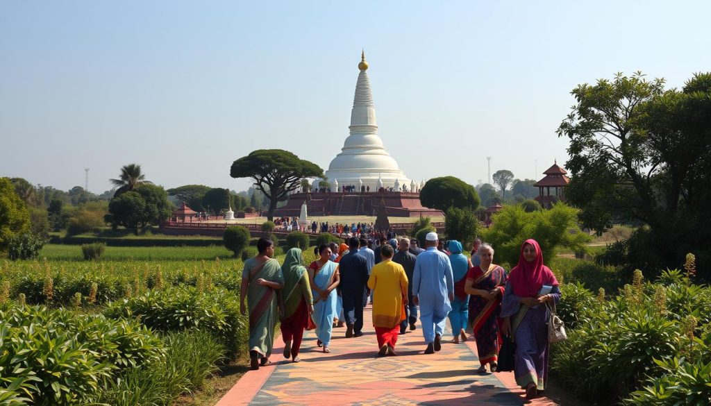 Pilgrimage tours to Lumbini from different countries Pilgrimage tours to Lumbini from different countries