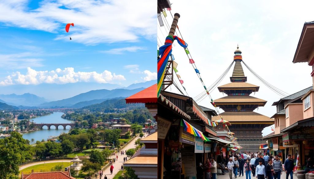 Pokhara tourist attractions and Kathmandu things to do