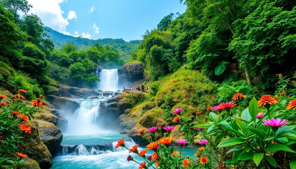 Pokhara waterfalls tour Pokhara waterfalls tour