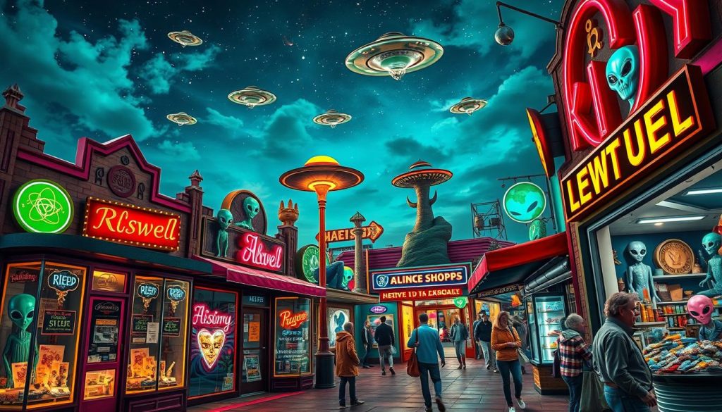 Popular Roswell alien shops