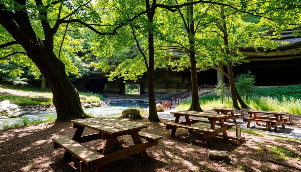 Popular picnic spots in Mammoth Cave National Park Popular picnic spots in Mammoth Cave National Park