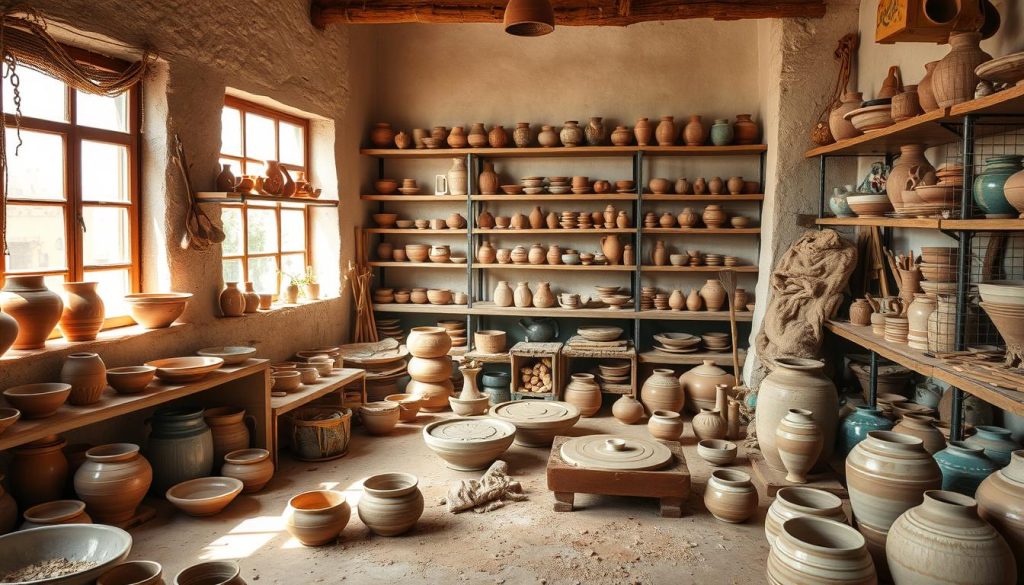 Pottery studio in Umm Salal Muhammad Pottery studio in Umm Salal Muhammad