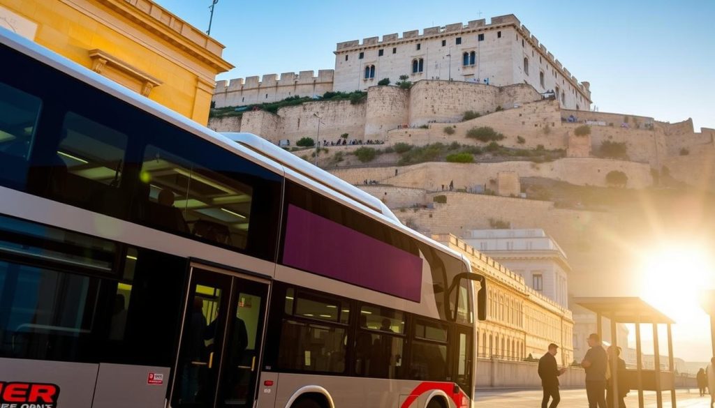 Public transportation to Mdina from Valletta Public transportation to Mdina from Valletta