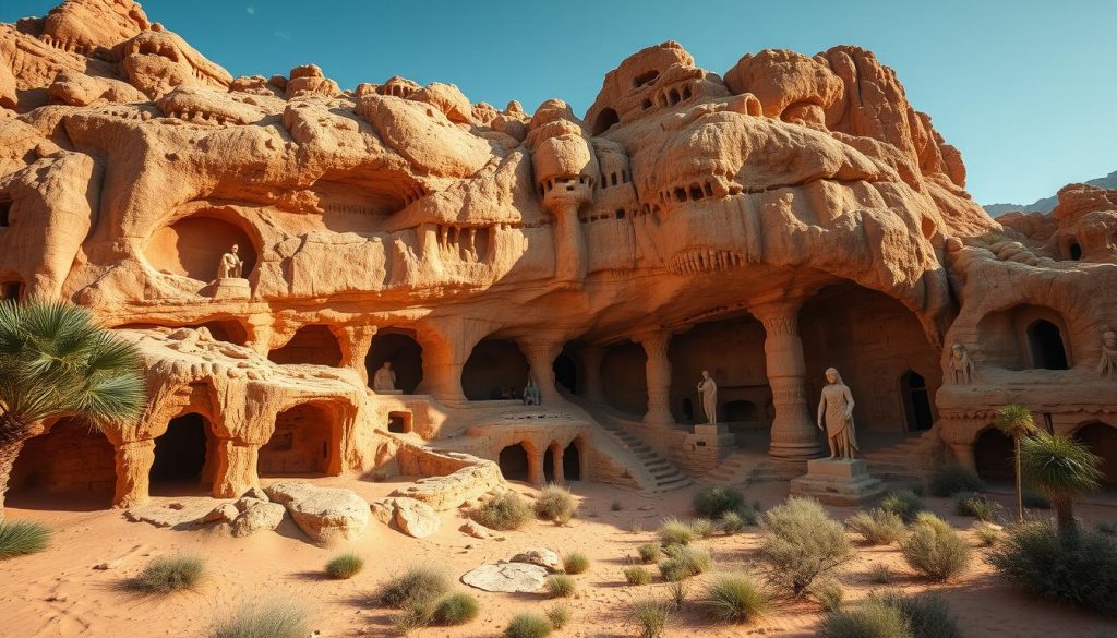 Ra Paulette's hand-carved caves in Santa Fe