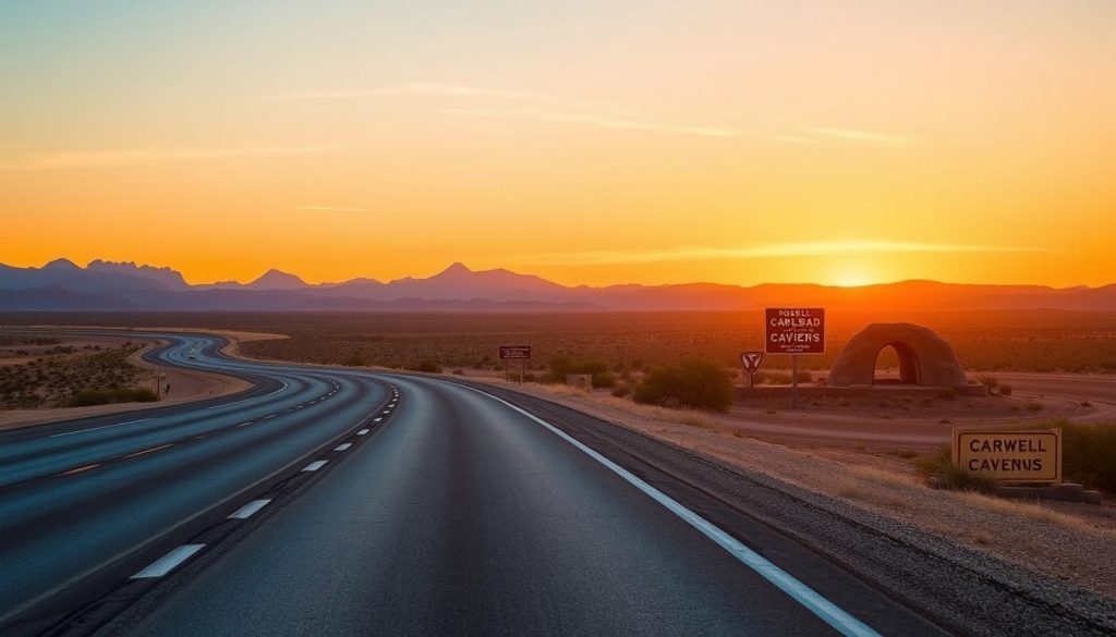 Roswell Carlsbad Caverns driving time