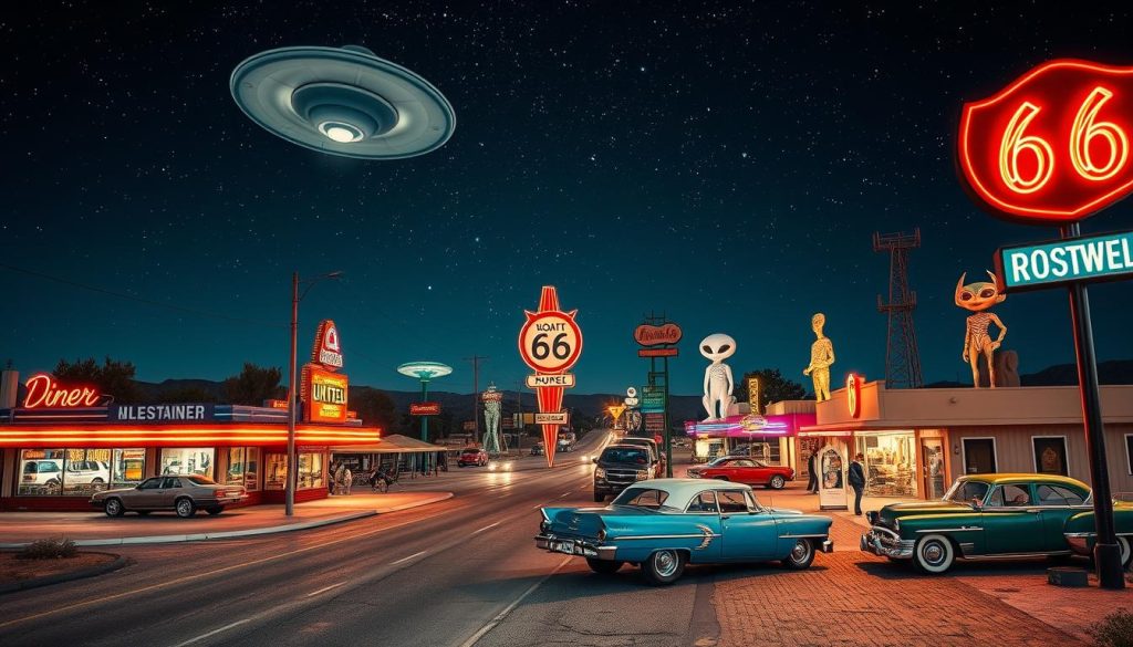 Roswell Route 66 attractions