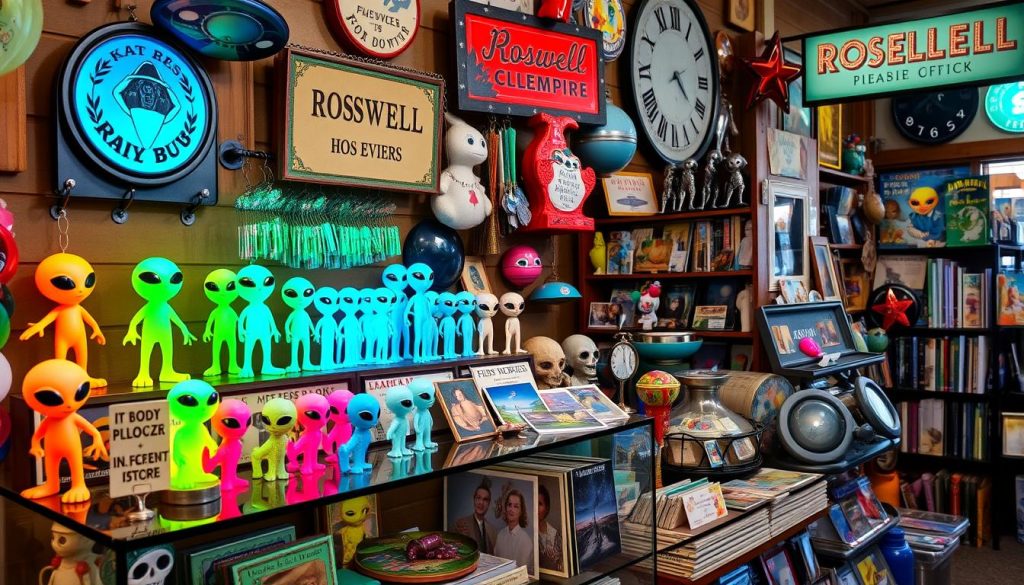 Roswell UFO souvenirs