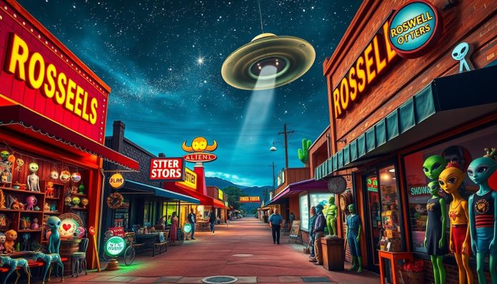 Roswell alien shops