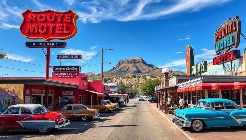 Route 66 attractions in Albuquerque