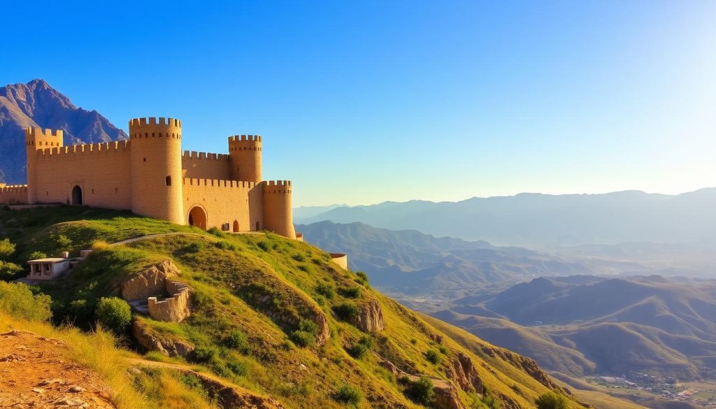 Rustaq Fort tours showcasing panoramic views in Oman Rustaq Fort tours showcasing panoramic views in Oman