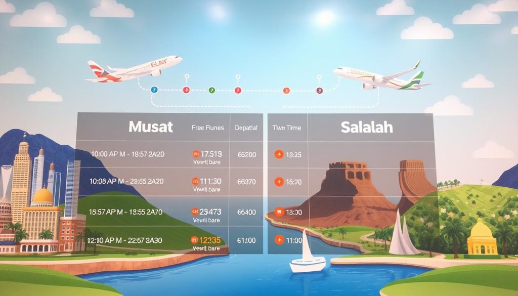Salalah flight schedule Salalah flight schedule