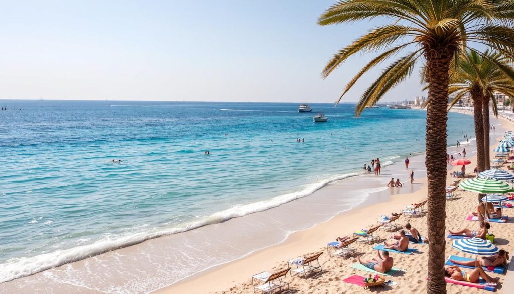 Sandy beaches in Sliema Sandy beaches in Sliema