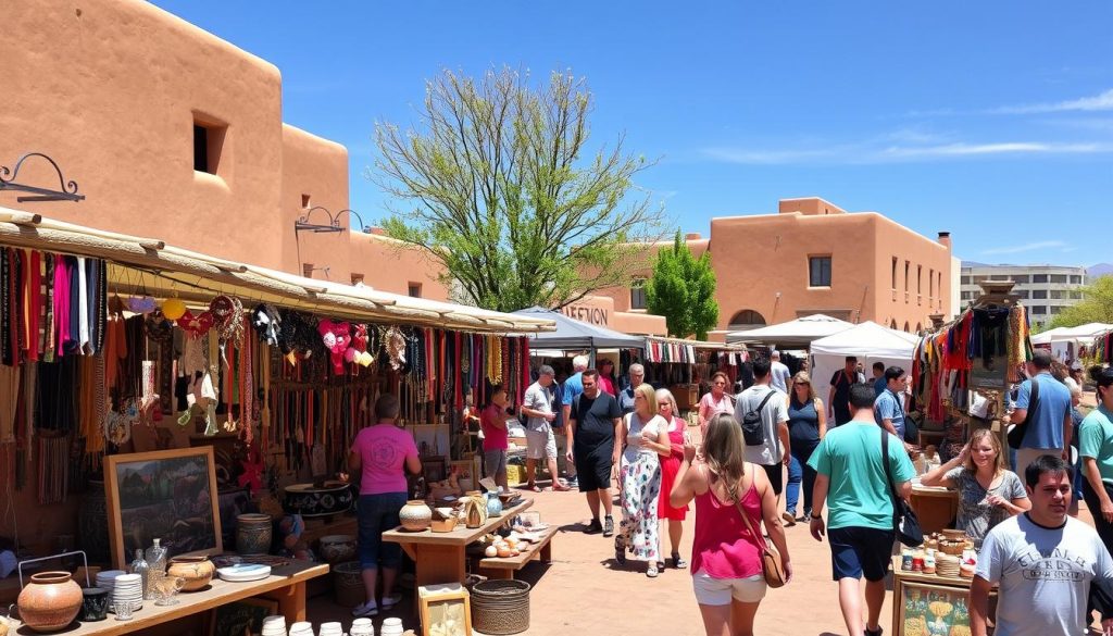 Santa Fe artisan market unique finds