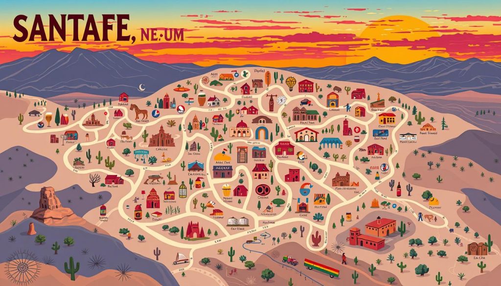 Santa Fe brewery map Santa Fe brewery map