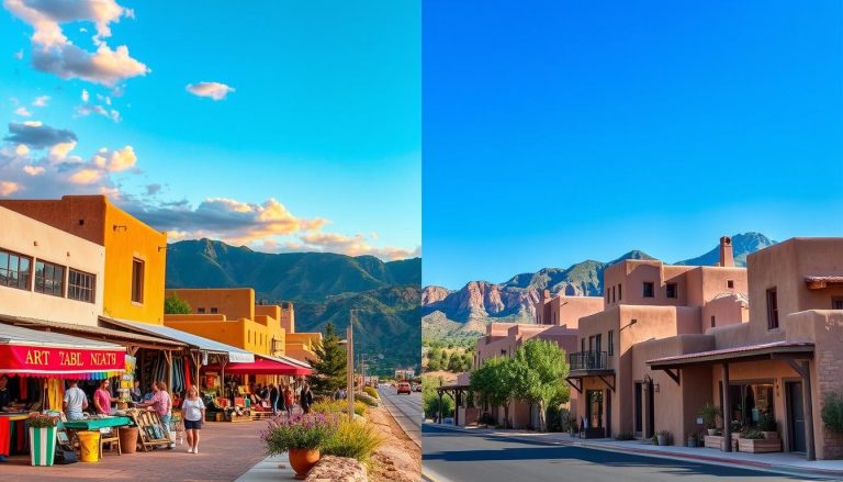 Santa Fe vs Taos for a weekend getaway - which is better?