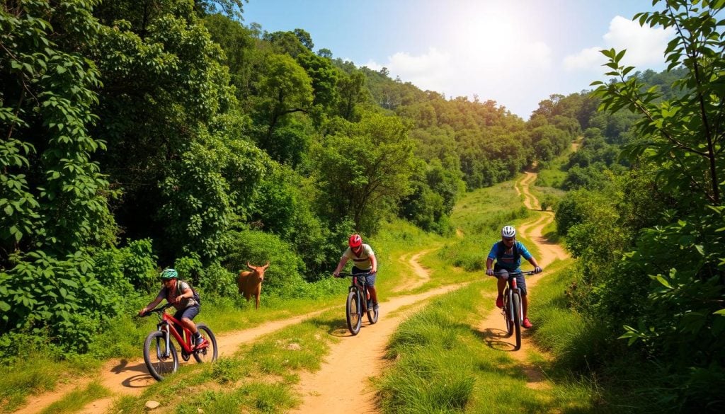 Sauraha cycling excursions