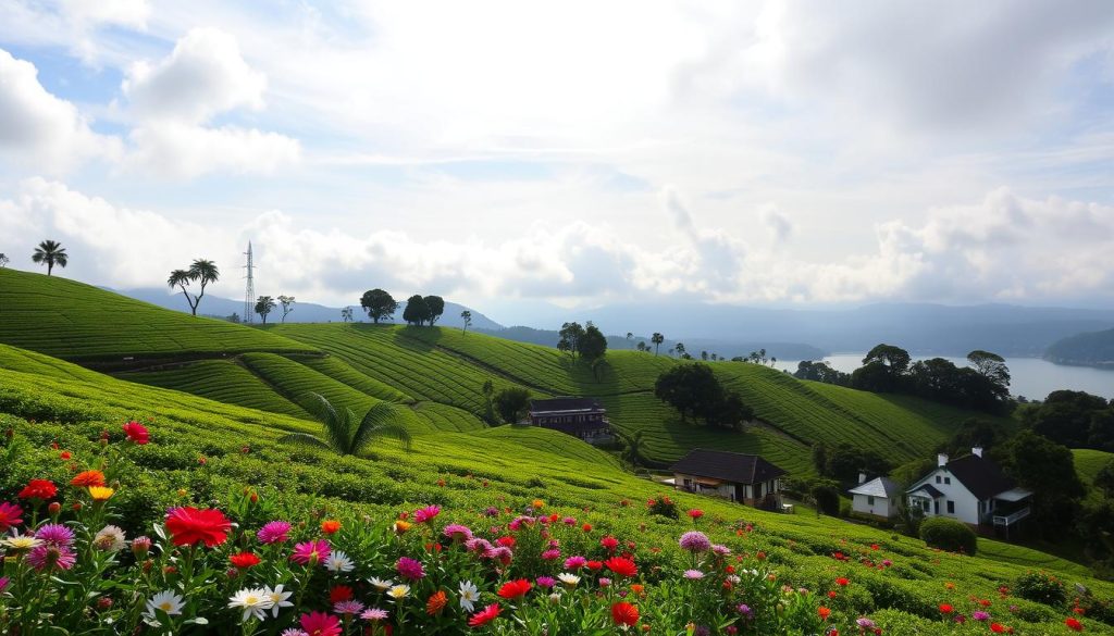 Scenic beauty in Nuwara Eliya