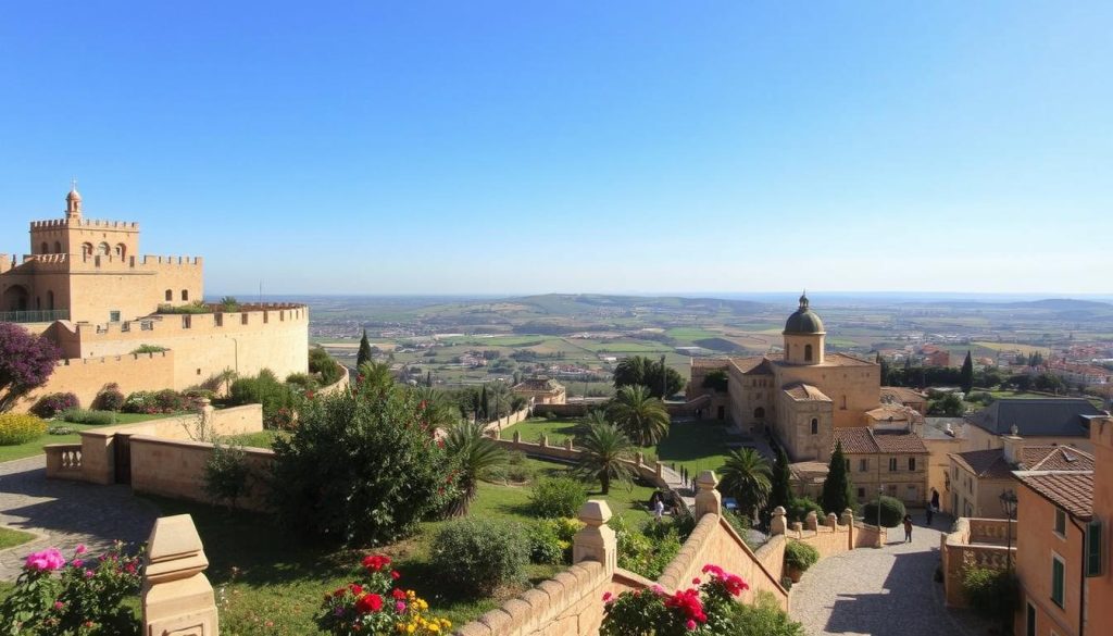 Scenic points in Mdina