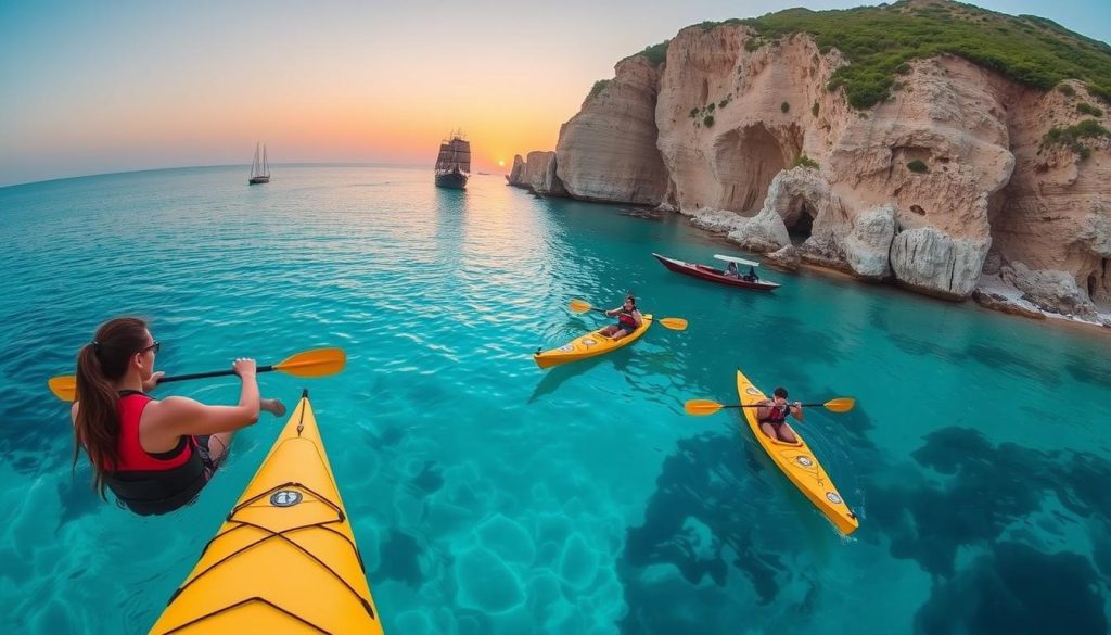Sea kayaking Muscat scenic kayak routes Sea kayaking Muscat scenic kayak routes