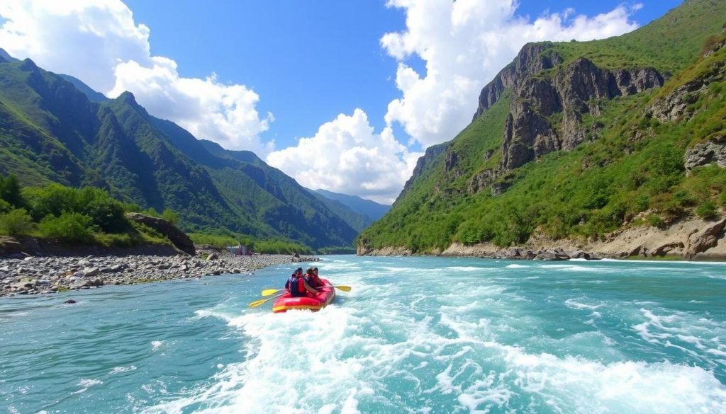 Seti River scenic rafting in Nepal Seti River scenic rafting in Nepal