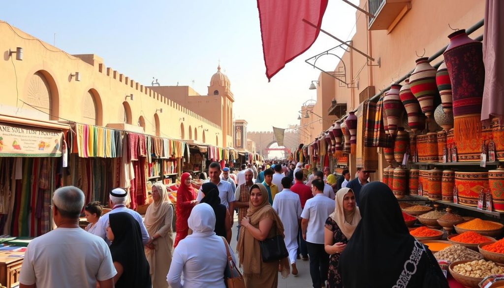 Shopping in Muttrah Souq, Muscat Shopping in Muttrah Souq, Muscat