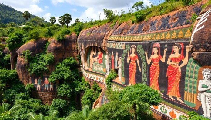 Sigiriya frescoes: guided tours and hidden meanings