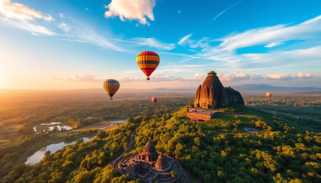 Sigiriya hot air balloon tours inclusions