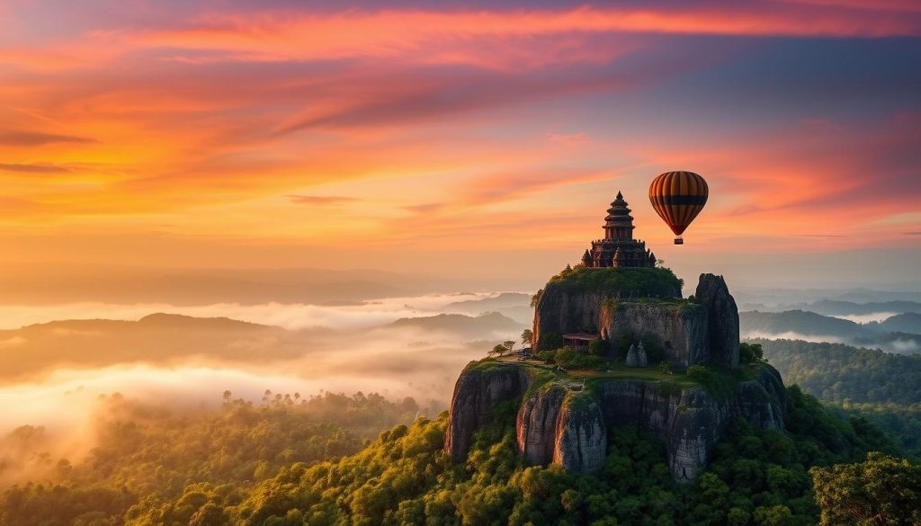 Sigiriya sunrise hot air balloon experience